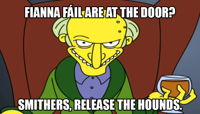 Fianna Fail? Release The Hounds